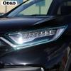 Car TPU Headlights Tint Black Protective Film Protection Transparent Stickers For Honda CR-V CRV 2017 2018   Accessories