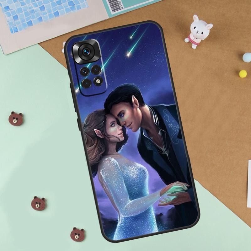 A Court Of Mist And Fury Case For Xiaomi Redmi 14C 10C 12C 13C Cover For Redmi Note 13 Pro 14 9 10 11 12 10S 11S 12S