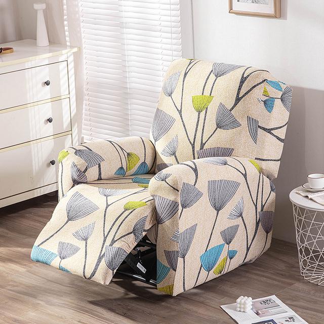 

4 шт./компл. чехол для дивана с откидной спинкой для гостиной, эластичный чехол для кресла с откидной спинкой, защита для мебели, чехол для отдыха ленивого мальчика 1 Seater