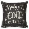 New Christmas Pillowcase Cushion Car Waist Protector Bedside Pillowcase Christmas Linen Pillowcase
