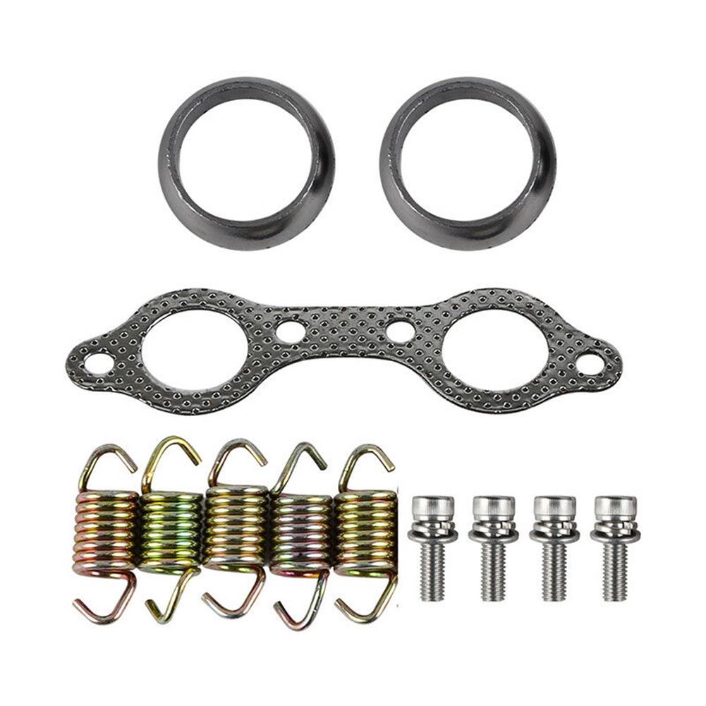 Exhaust Muffler Gasket Seal Spring Set OEM 5811511 3610047 Compatible For Polaris Sportsman Frontier