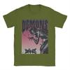 Humor Doja Cat Demons  TShirt for Unisex Round Collar Cotton T Shirts  Short Sleeve Tee Shirt Plus Size Clothes