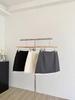 Polka Dot Lace Trim A-Line Midi Skirt, Spring/Summer 2025 Fashion, Petite High-Waist Hip-Hugging Fit