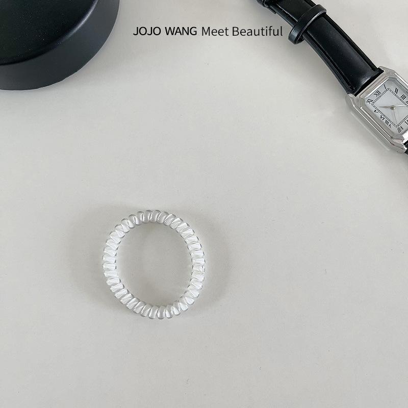 Translucent Crystal Phone Lanyards, Hair Lanyards, High School Girls' Elastic Hair Ties, Rubber Bands, Headbands, and Elegant Hair Bands