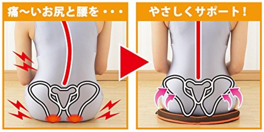 Katsuno Style Portable G Cushion Blue M.D.P