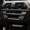 Car AC Button Switch Panel Cover for BMW X3 G01 2018 - 2021 X4 G02 2018 - 2021 Air Conditionin Panel Frame Sticker Accessories
