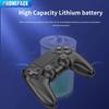 GamePad Wireless Bluetooth Controller  Dual Vibration Six Axis With Touch Panel  Headphone Microphone Bluetooth 4.0  for PS  PC