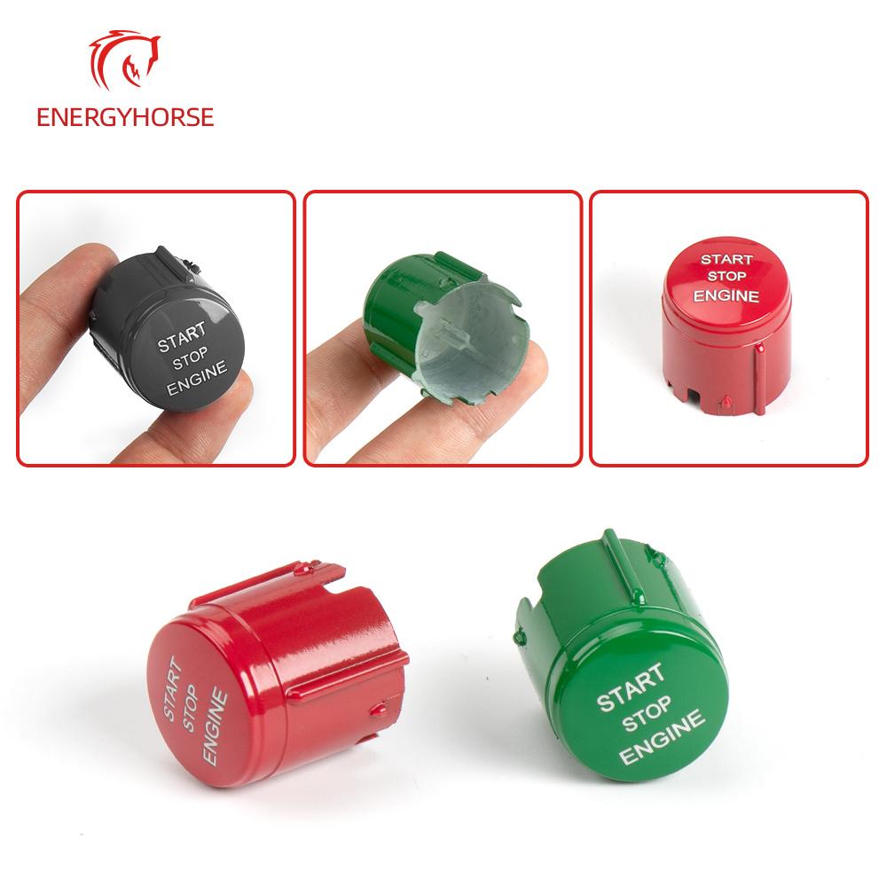 Car Start Stop Engine Button Switch Cover One-key Start Button Engine Ignition Switch For Land Rover Freelander2