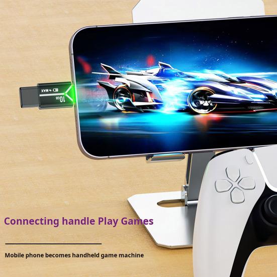 Adaptor Breloc USB3.0 la Type-C cu Transfer de Date OTG 10Gbps USB-C Portabil Tată