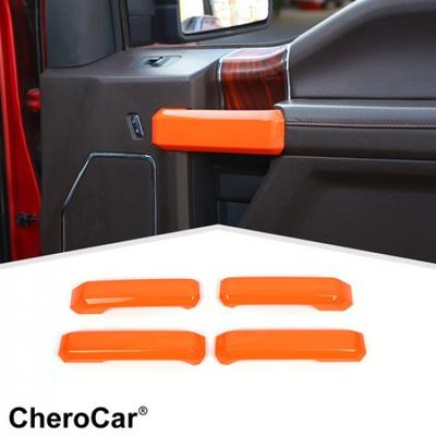 4x Türgriff-Dekor-Abdeckungsset für Ford F150 (ab 2015) – Orange