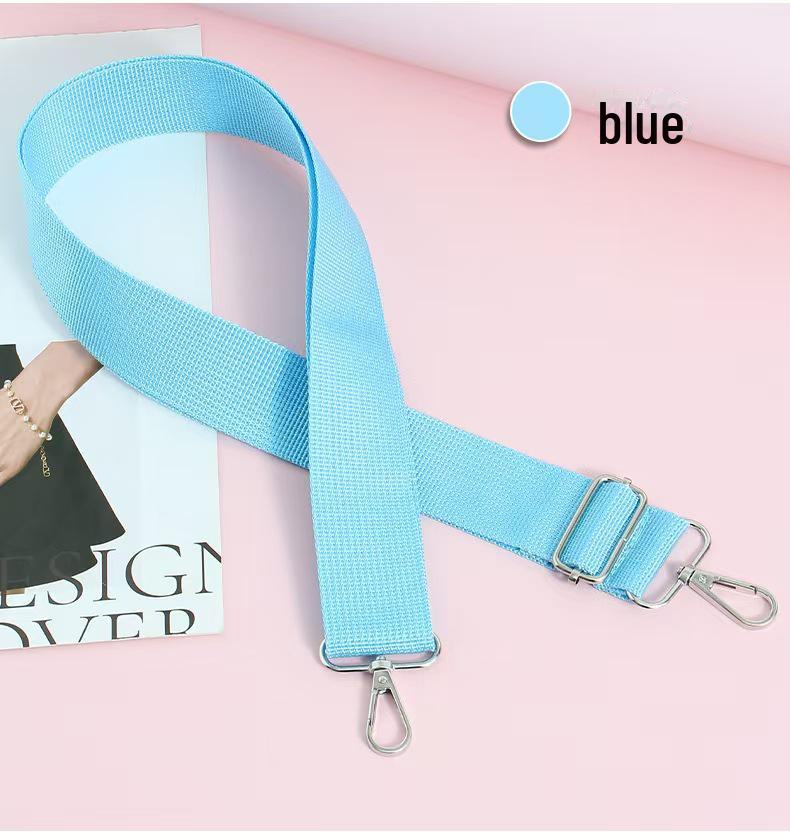 

Регулируемый ремень для сумки через плечо премиум-класса – яркий, многофункциональный аксессуар для ношения на плече Width 1.0 cm Length 110 cm светло-синий