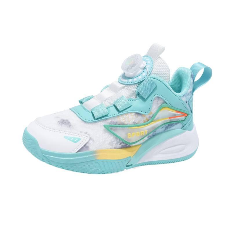 New children's basketball shoes boys' sports shoes medium and older children's high elasticity, non-slip and wear-resistant primary school students'