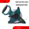 50m Handheld Nylon & Stainless Steel Fiber Tape Measure Ruler