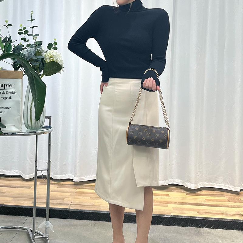 Limited Stock: Women's 100% Pure Wool Seamless Turtleneck Sweater, 48-Count