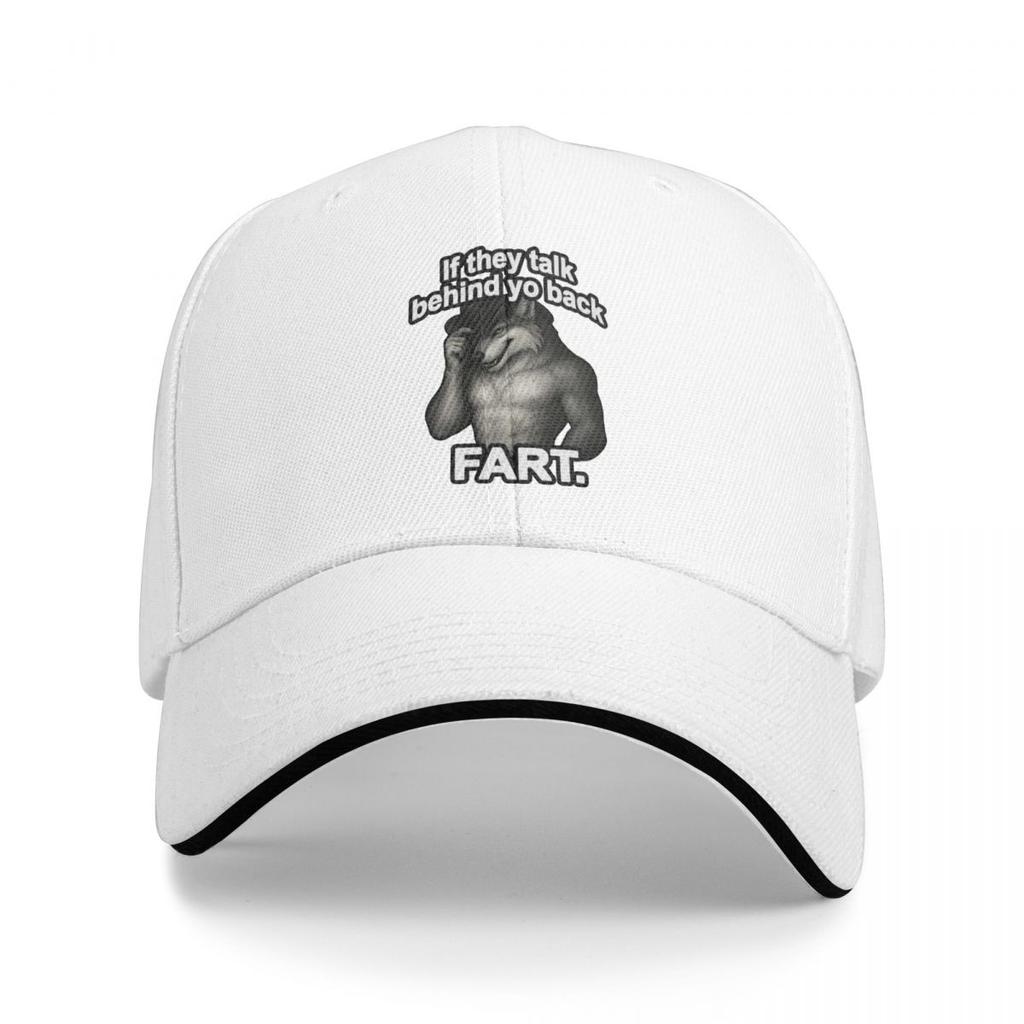 Baseball Caps If They Talk Behind Your Back Fart Funny Customized Unisex Sport Spring Hats