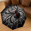 1PC Spider Web Umbrella-8-Rib Reinforced, Automatic Open, Lightweight & Durable, Fashion Accessory for Outdoor-L0343