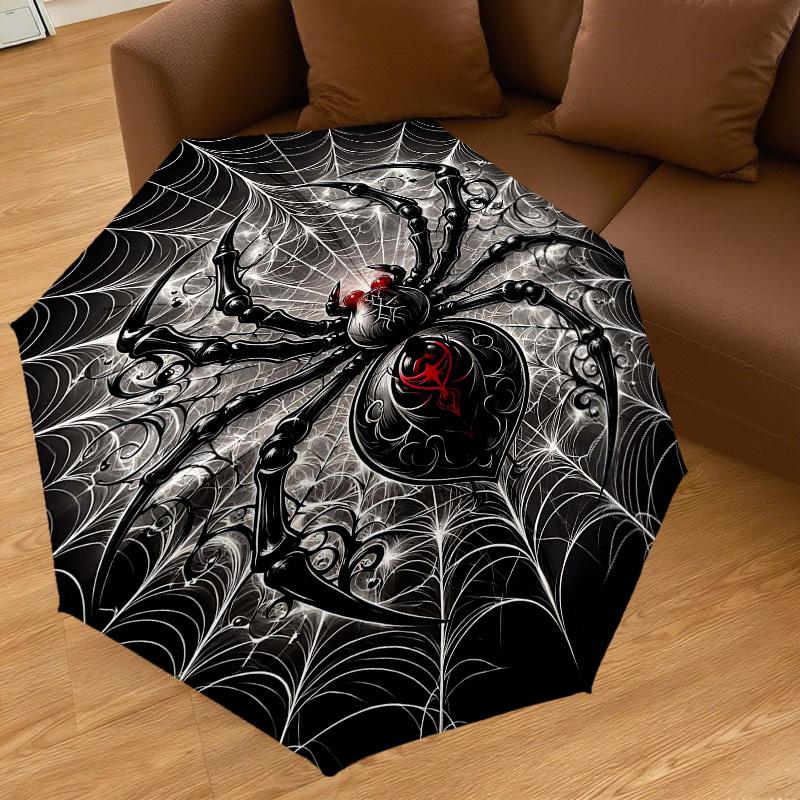 1PC Spider Web Umbrella-8-Rib Reinforced, Automatic Open, Lightweight & Durable, Fashion Accessory for Outdoor-L0343
