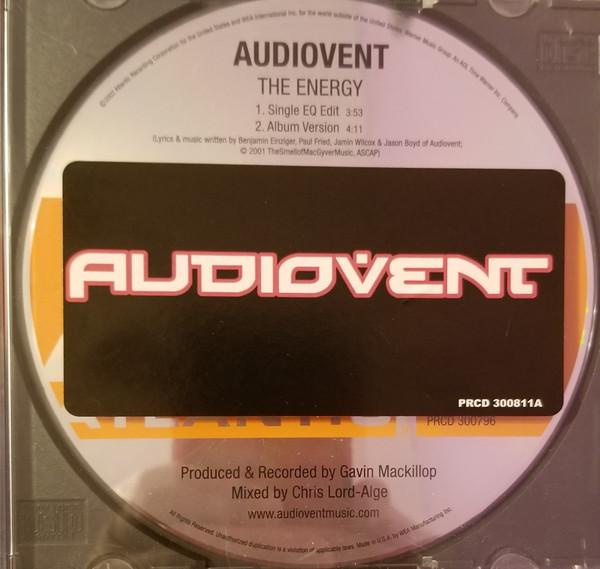 

CD AUDIOVENT - The Energy PRCD300796 Atlantic US Rock Used