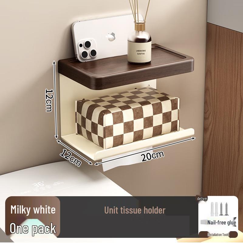 

cmaos Wall-Mounted Bathroom Tissue Box