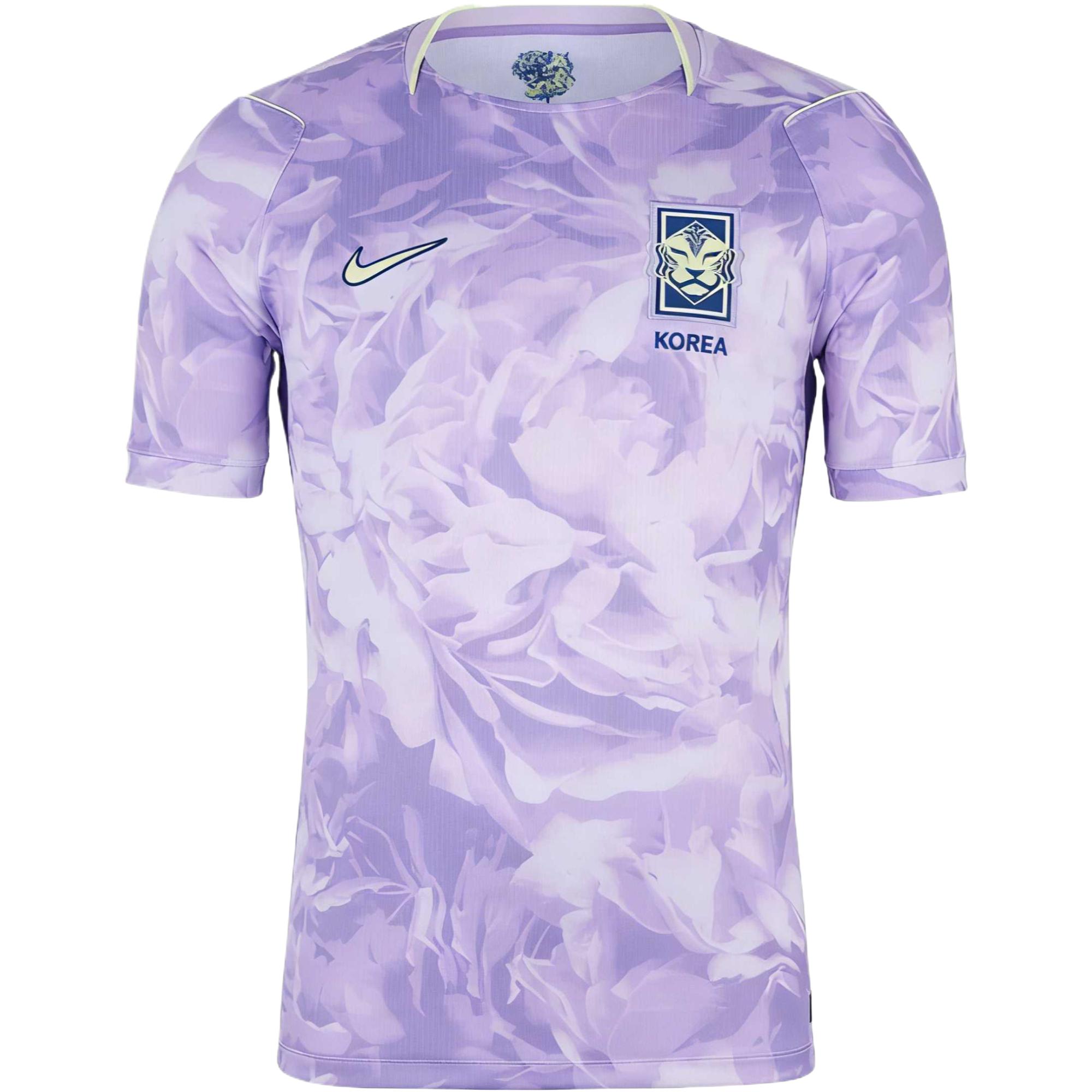 Nike Korea 2026 Stadium Away Space Purple/Amethyst Tint/Global Blue/Light Liquid Lime Men Tops IU3858-567 M