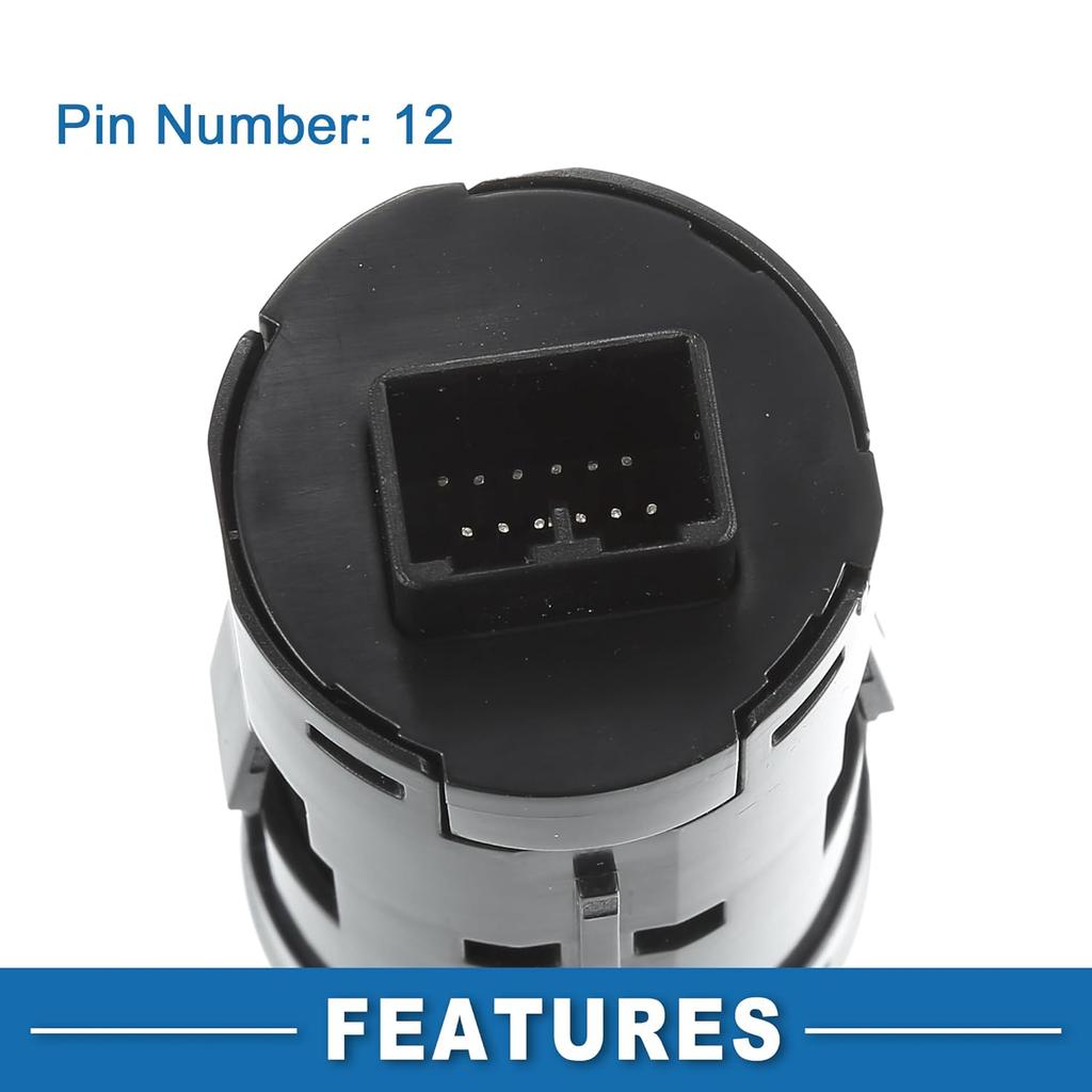 Push Button Starter Switch Engine Start Stop Switch Button for Honda Fit 2015 2016 2017 2018 Silver Tone Black