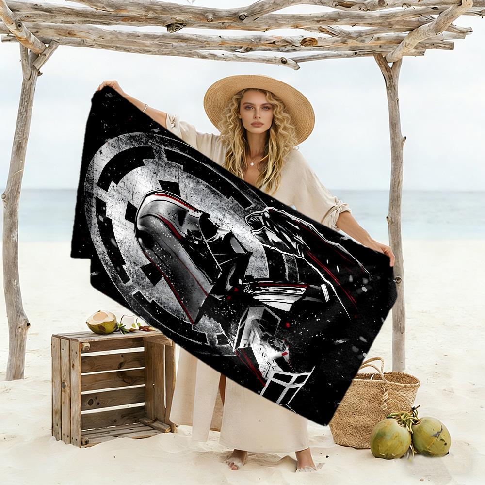 Star Wars Beach Towel Quick-Dry Soft Microfiber Comfortable Lightweight Portable for Swimming,Beach,Camping, Travel, Beach Accessories,Gym