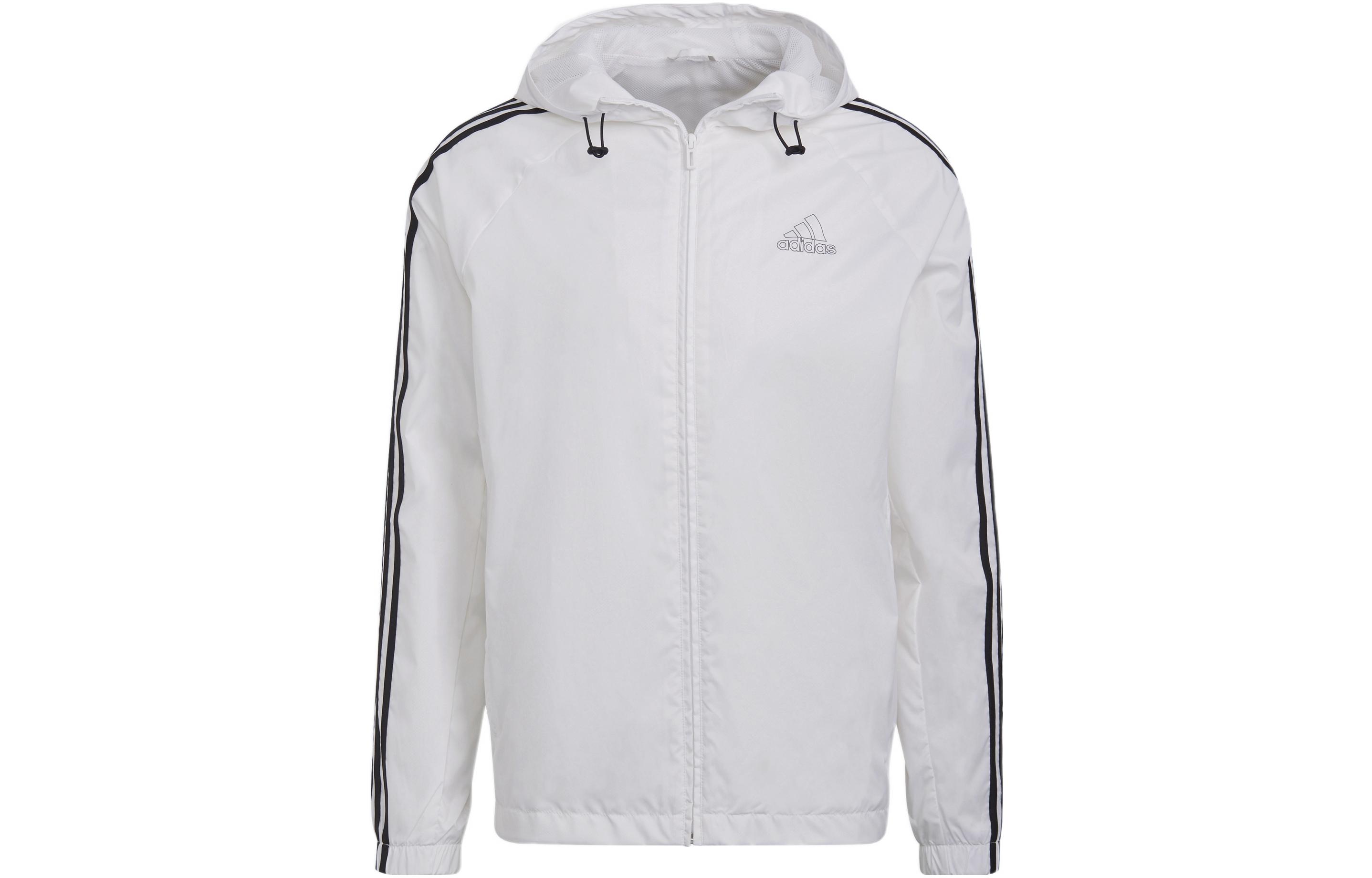 Adidas 3 Stripes Jacket Men s White HE4318 XXL