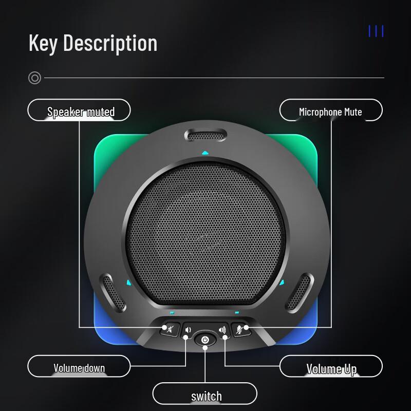 Hikvision 4K UHD USB Video Conference System (CN version)