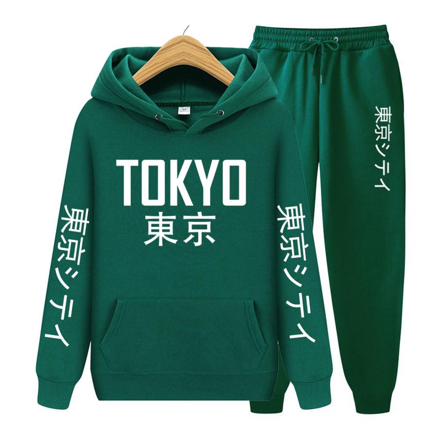 Conjunto de 2 peças de manga comprida feminina com capuz e calça de moletom terno feminino moletom de lã com capuz calças de corrida