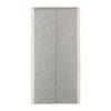 Stylish Long Curtain by Sunnyday 85cm Wide X 170cm with Side Nordic-style Fabric, Long, Gray, 100% Cotton, Stripe, Two-tone Design.