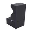Card Deck Storage Box Large Capacity PU Leather Magnet Dice Card Case for Tabletop Game