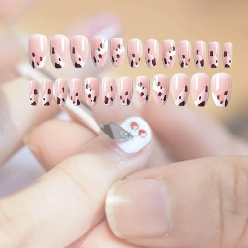 Wear Nail Handmade Fashion Casual Simple Exquisite Classic Nail Patch Style