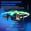 Mini fixed altitude drone star ring rotating stunt aircraft toy intelligent return to positive air pressure