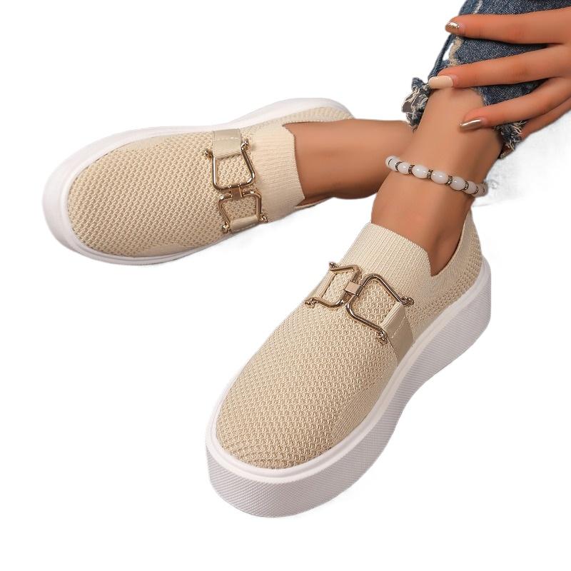 Fashion 2024 Summer New Comfort Casual Women's Shoes Fashion Soft Sole Breathable Hollow Out Flat Shoes for Women Zapatos De Mujer