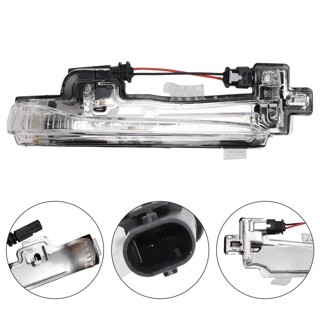 Right Wing Mirror LED Signal Indicator Light For Volvo V40 S60 S80 V60 V70