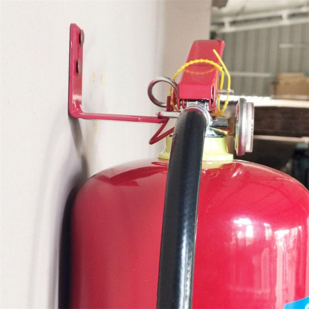 4 stuks Handige Houder L-vormige Brandblusser Beugel Wandhanger Wandhaak Brandblusser Bevestiging