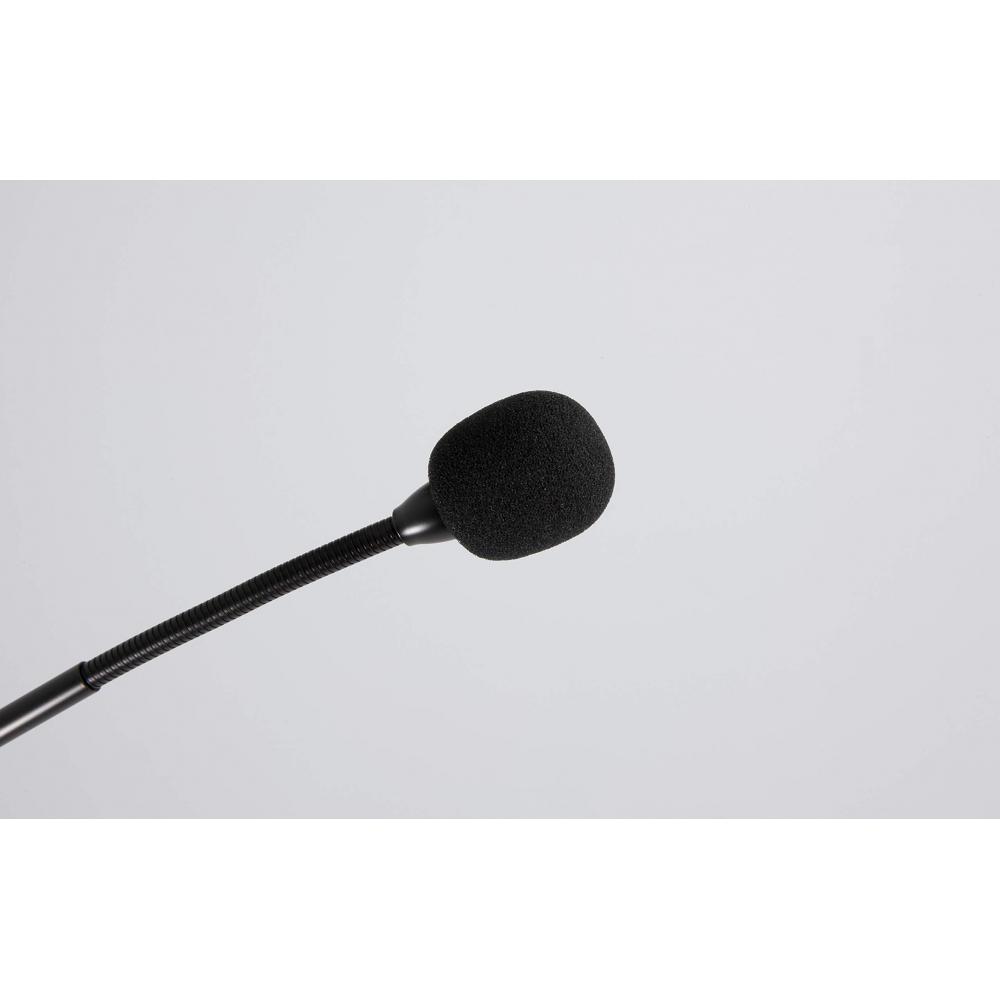 TASCAM TM-95GN Microfon cu condensator cu gât de gâscă, discurs, prelegere, conferință, microfon permanent, distribuție, podcast, suport dedicat cu windscre