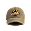 2026 Jurassic Park Baseballkappe Used Look Hüte Kappe Dinosaurier Herren Retro Outdoor Sommer Verstellbare Mütze Lässig Vielseitig Sonnenschutz