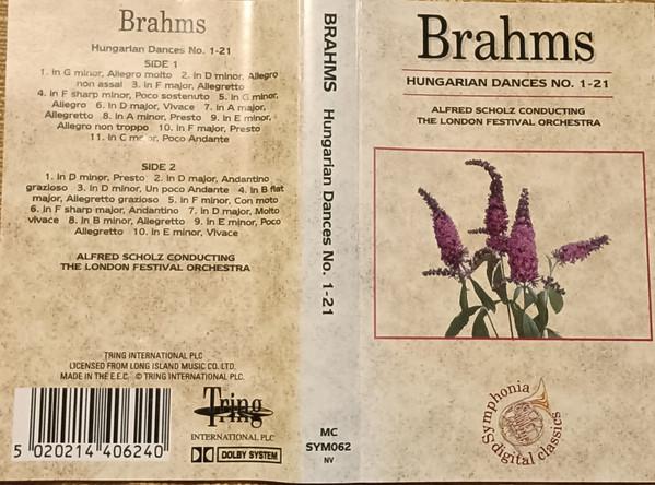 

CD BRAHMS Hungarian Dances No 121 SYM062 Symphonia Digit Europe Classical Used
