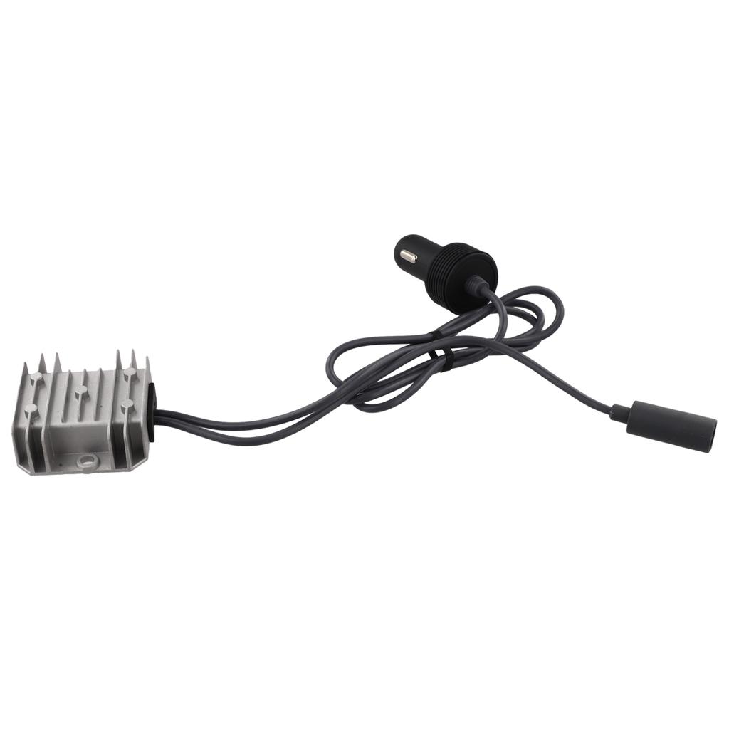 For Starlink Mini Cable Car Adapter With Step Up Converter 12V Power Cable With Cigarette Lighter Plug 10-28V To 30V 3.5A