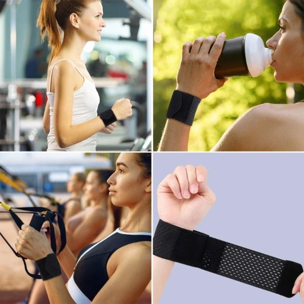 Lightweight Adjustable Wristband Adjustable Fitness Strength Band Gym Sports Wristband  Carpitis