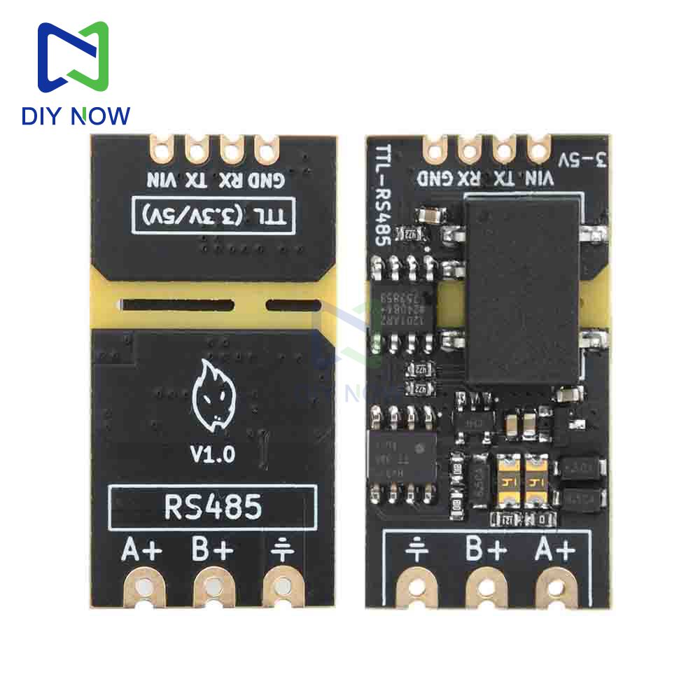 Isolation TTL to RS485 level module DC 3.3V/5V serial port automatic switching communication rate up to 2Mbps onboard TVS tube