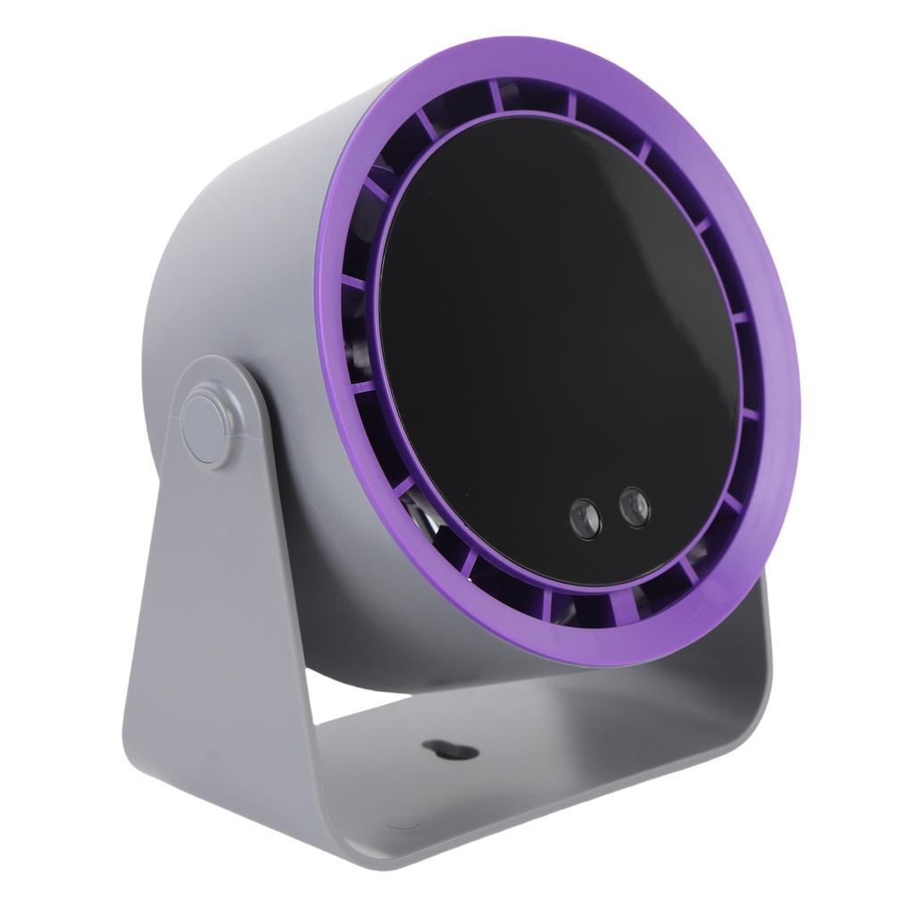 Desk Turbo Fan 2400mAh Rechargeable 100 Speeds Portable Air Circulator Fan Digital Display Wall