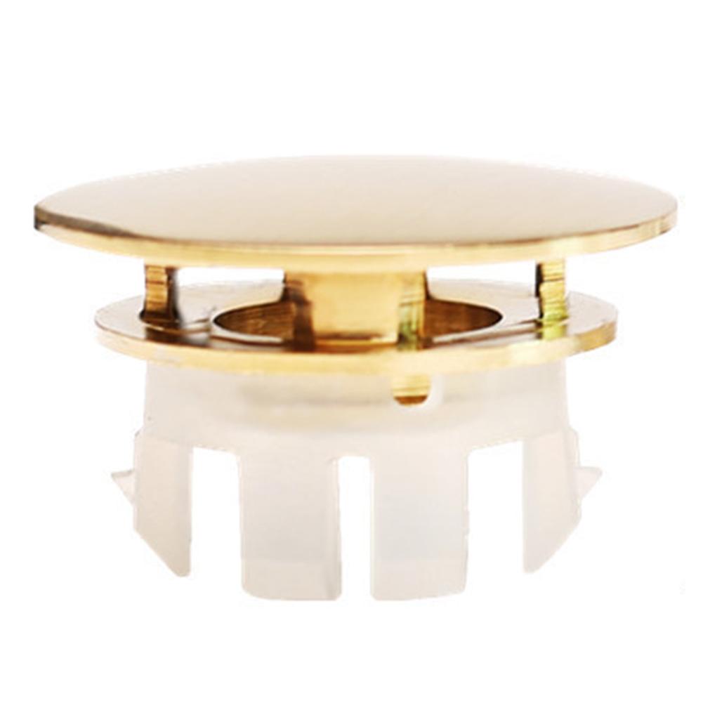 Brass Sink Overflow Cap Lightweight Design Logo-free Design For Bathroom Sink