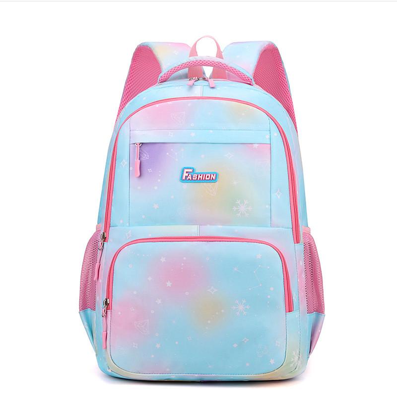 Gradual Children Backpack Cartoon Style Student Schoolbag Wear Bag Resistant