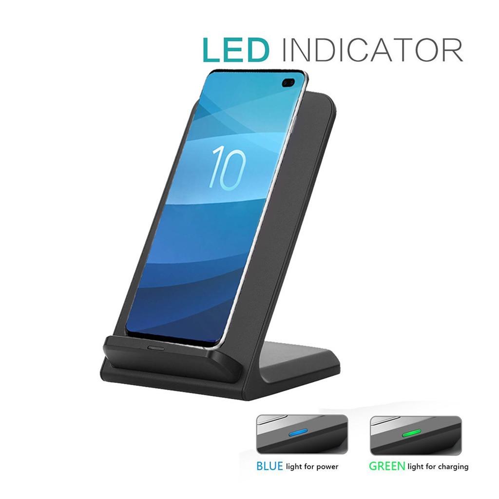 10 W Qi Wireless Fast Charger Charging Pad Stand Dock   S10 S10+