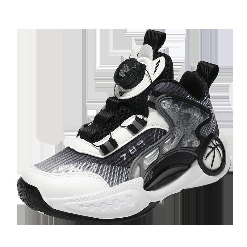 Training 24 Breathable Leisure Middle and Older Children's Basketball Mesh Spring and Autumn Classmates Children's Boys' Shoes Sports Breathable