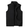 Spring and Autumn Men's Fleece Vest Outdoor Casual Fleece Men's Large Size Splicing Sleeveless Vest Jacket Vest Men's