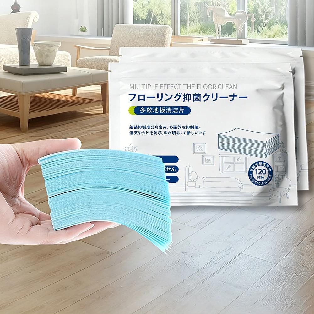 120pcs Fragrance retention Floor Cleaning Tablets Multi-Effect Household Floor Detergent синий