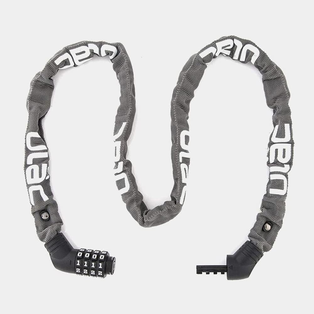 ULAC Bicycle Chain Dial Cable Motorcycle Wire High Cut Cable PIN Lock, Keyed, Lock, Lock, Lock, Lock, Resistance, Anti-Theft, Heavy-Duty, Lock,